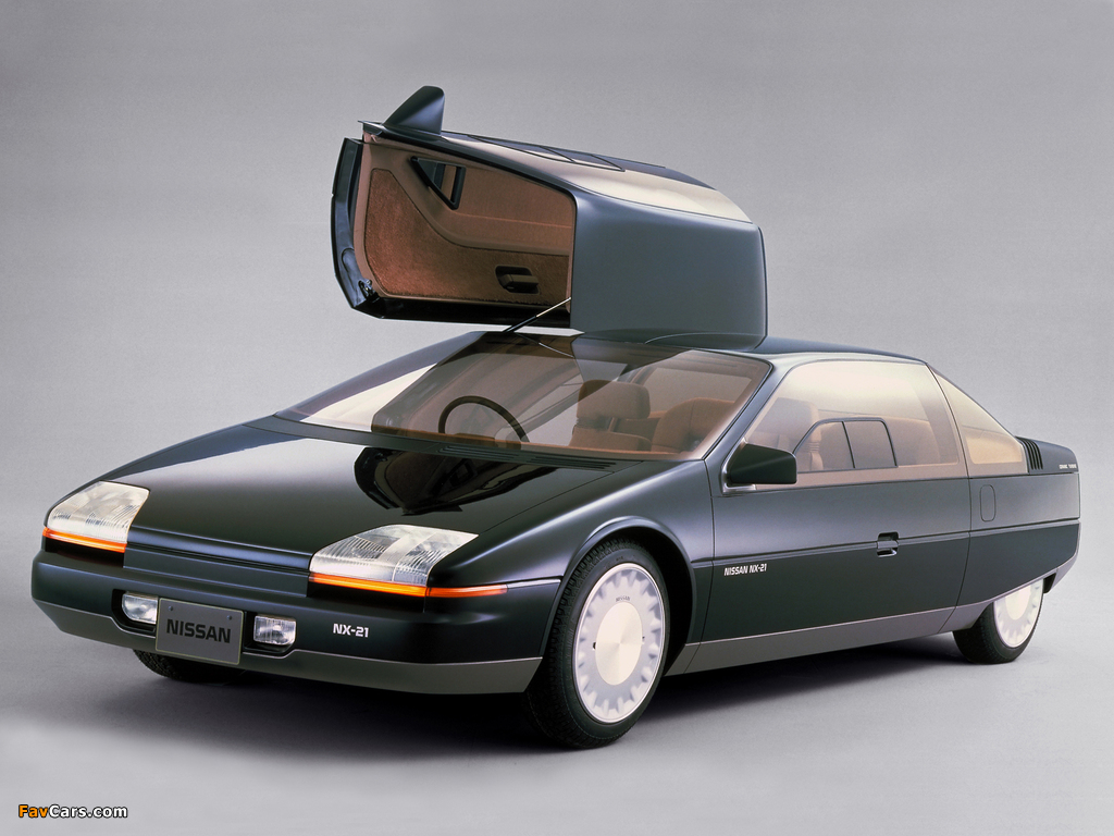 Images of Nissan NX21 Concept 1983 (1024 x 768)