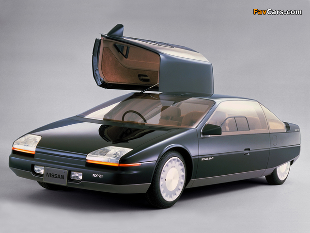 Images of Nissan NX21 Concept 1983 (640 x 480)