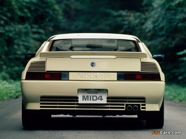 Nissan Mid4 Concept 1985 pictures (640 x 480)