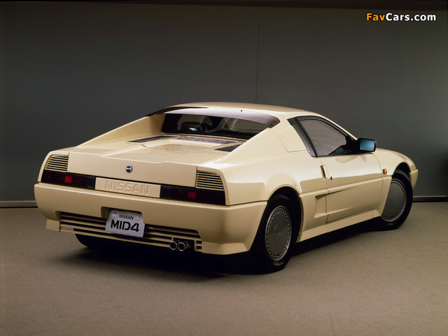 Nissan Mid4 Concept 1985 pictures (640 x 480)