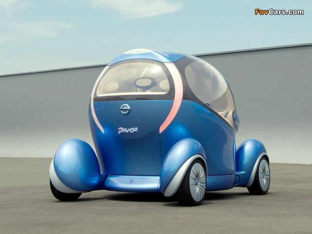 Nissan Pivo 2 Concept 2007 wallpapers (640 x 480)