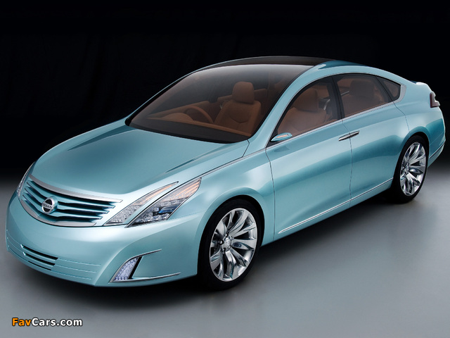Nissan Intima Concept 2007 wallpapers (640 x 480)