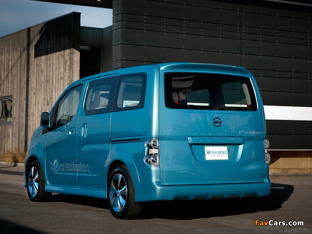 Nissan e-NV200 Concept 2012 images (640 x 480)