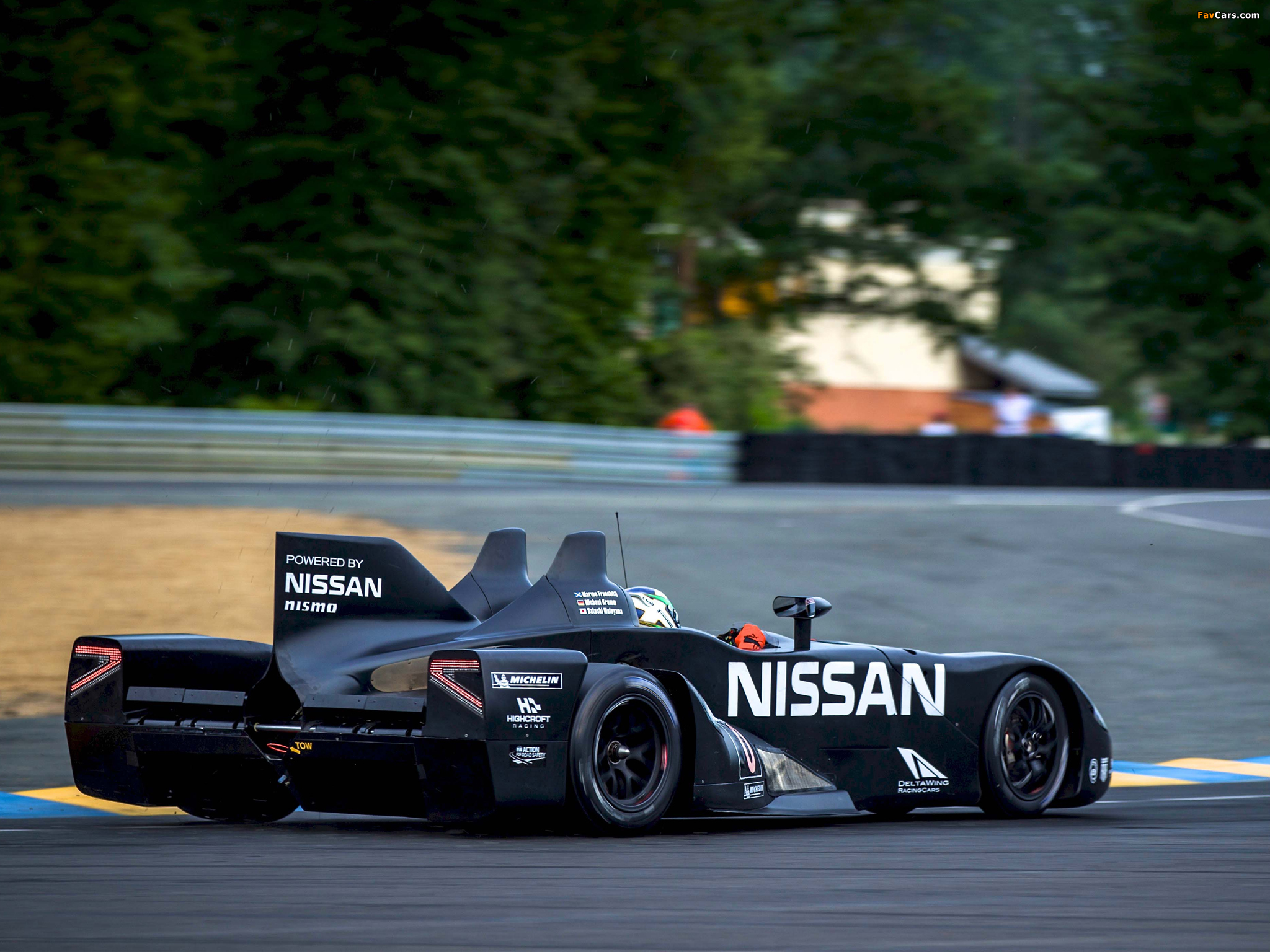 Nissan DeltaWing Experimental Race Car 2012 wallpapers (2048 x 1536)