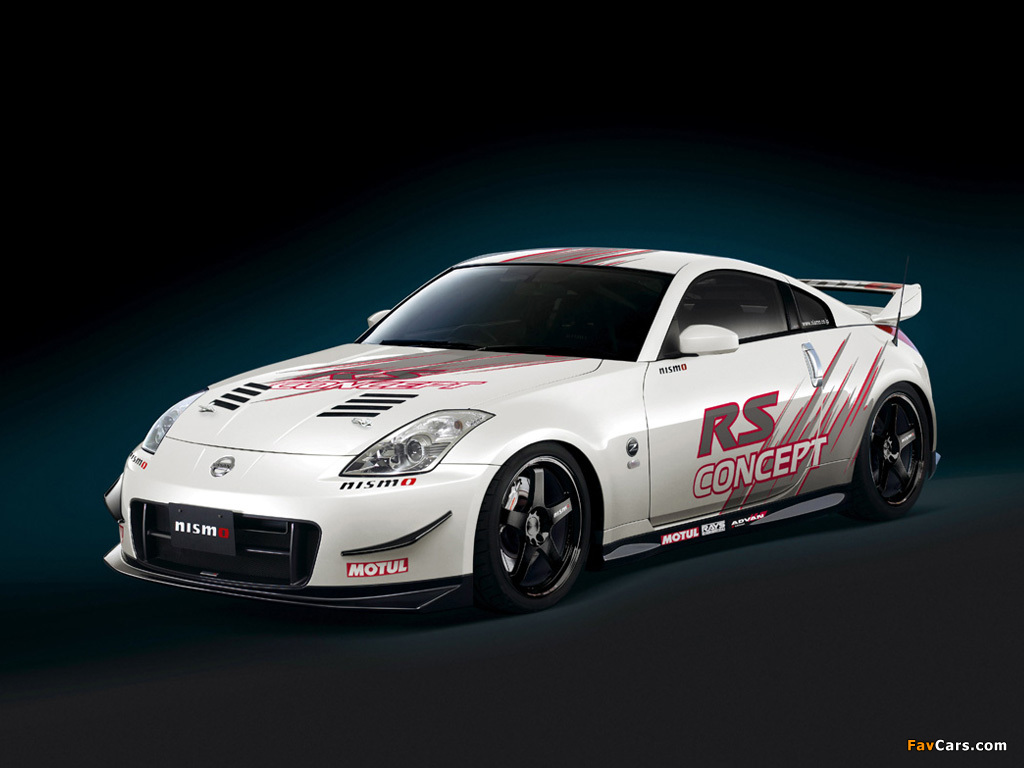 Nismo Nissan Fairlady Z RS Concept (Z33) wallpapers (1024 x 768)