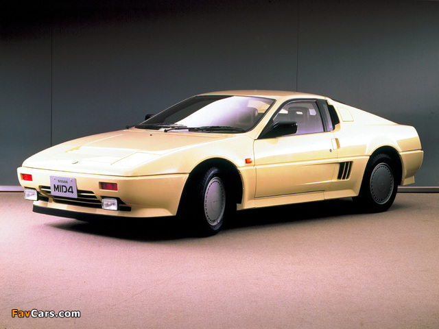 Photos of Nissan Mid4 Concept 1985 (640 x 480)