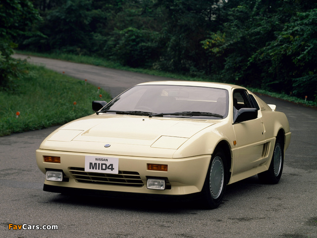 Pictures of Nissan Mid4 Concept 1985 (640 x 480)