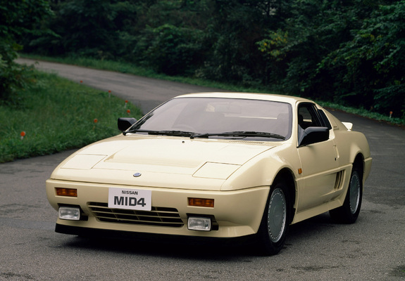 Pictures of Nissan Mid4 Concept 1985