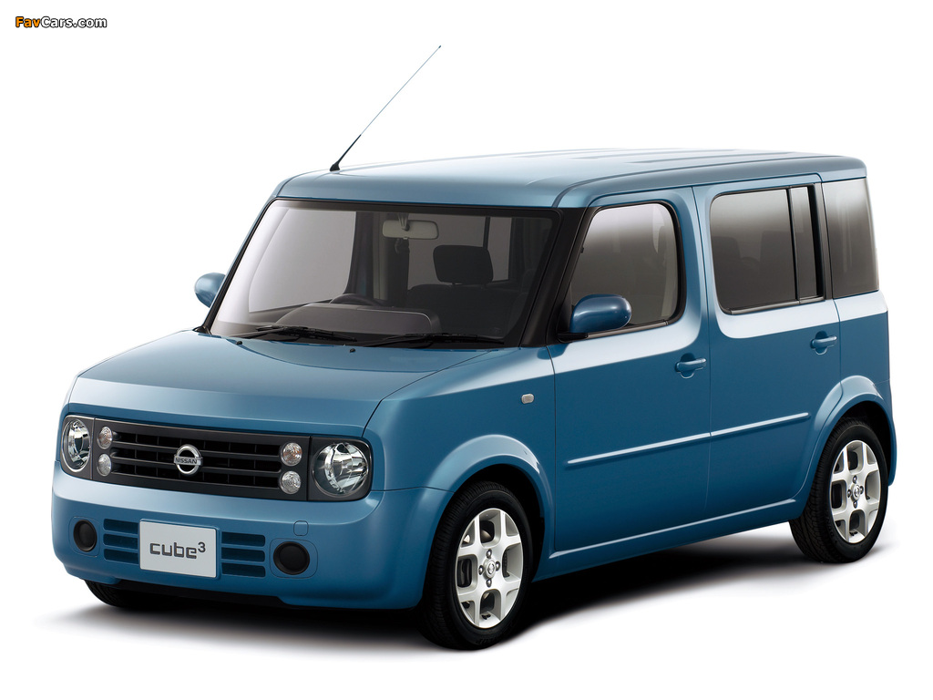 Nissan Cube³ (GZ11) 2003–08 wallpapers (1024 x 768)