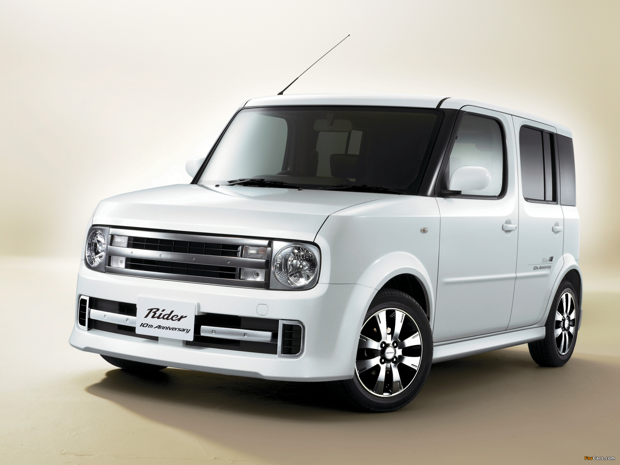 Autech Nissan Cube Rider 10th Anniversary (Z11) 2007 wallpapers (2048 x 1536)