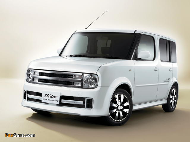 Autech Nissan Cube Rider 10th Anniversary (Z11) 2007 wallpapers (640 x 480)
