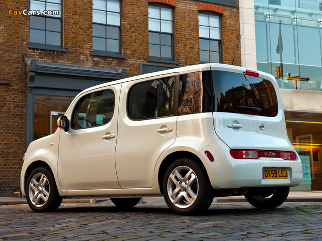 Nissan Cube UK-spec (Z12) 2009 photos (640 x 480)