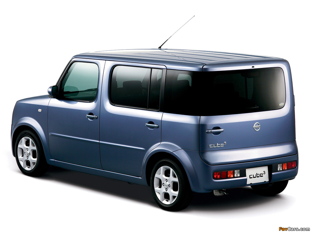 Nissan Cube³ (GZ11) 2003–08 wallpapers (1024 x 768)