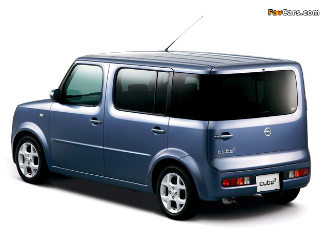 Nissan Cube³ (GZ11) 2003–08 wallpapers (640 x 480)