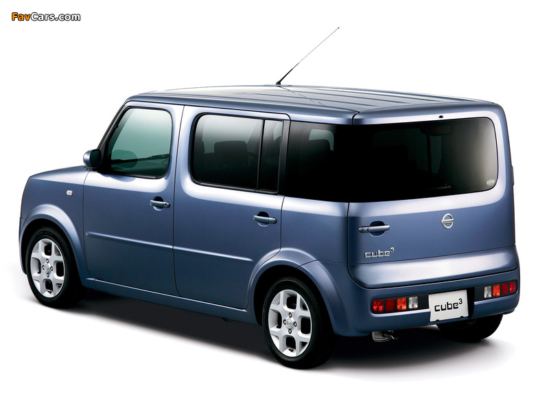 Nissan Cube³ (GZ11) 2003–08 wallpapers (800 x 600)