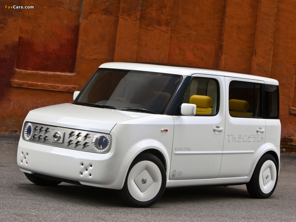 Nissan Denki Cube Concept 2008 wallpapers (1024 x 768)