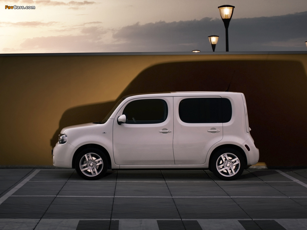 Nissan Cube EU-spec (Z12) 2009–12 wallpapers (1024 x 768)