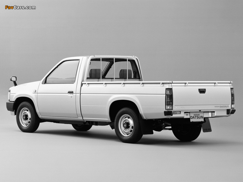 Nissan Datsun Regular Cab (D21) 1985–92 pictures (800 x 600)