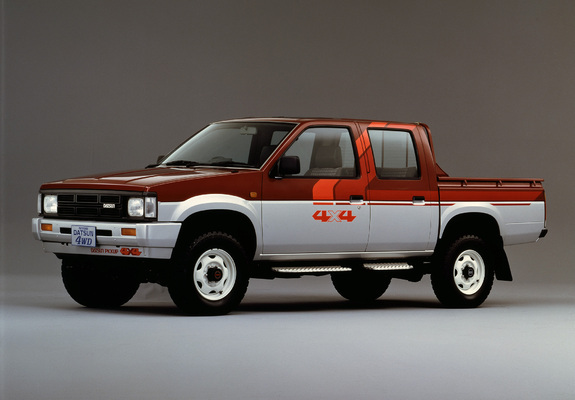 Nissan Datsun 4WD Double Cab (D21) 1985–89 pictures