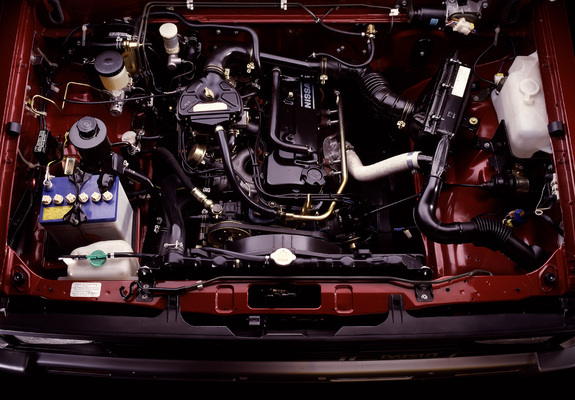 Photos of Nissan Datsun 4WD Double Cab (D21) 1985–89