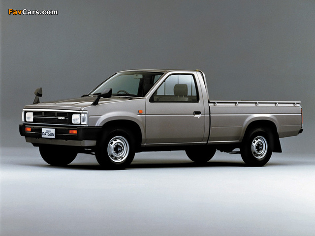 Pictures of Nissan Datsun Regular Cab (D21) 1985–92 (640 x 480)