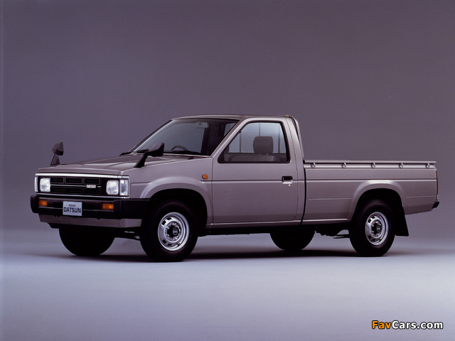 Nissan Datsun Regular Cab (D21) 1985–92 wallpapers (640 x 480)