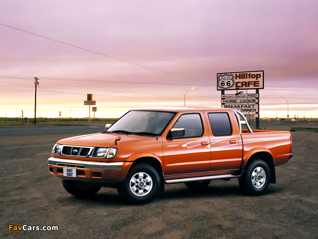 Nissan Datsun Crew Cab (D22) 1997–2002 wallpapers (640 x 480)