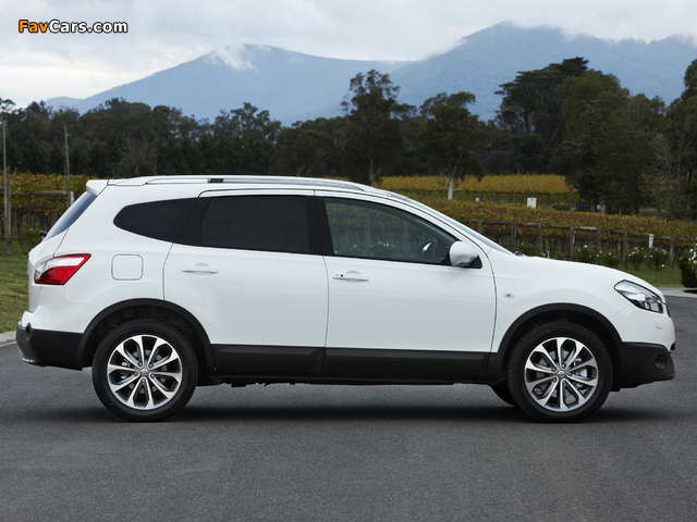 Nissan Dualis+2 AU-spec 2010 wallpapers (640 x 480)