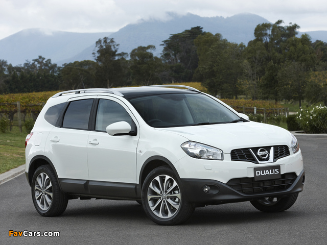 Nissan Dualis+2 AU-spec 2010 wallpapers (640 x 480)