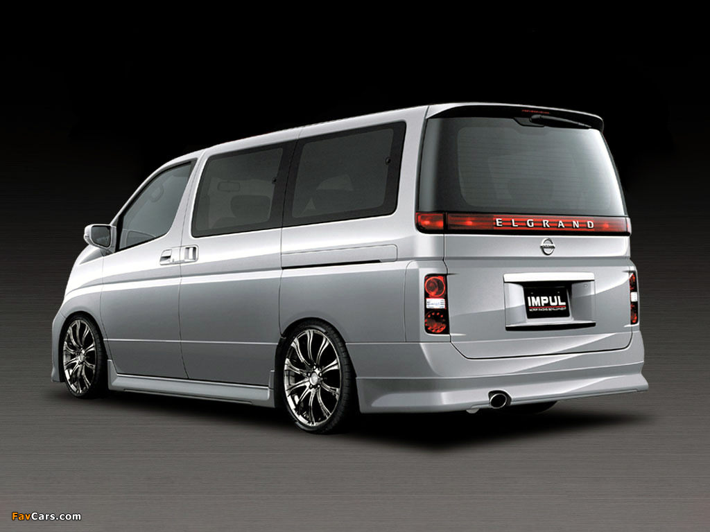 Images of Impul Nissan Elgrand (E51) 2002–10 (1024 x 768)