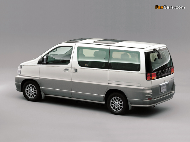 Nissan Elgrand (50) 1999–2002 pictures (640 x 480)