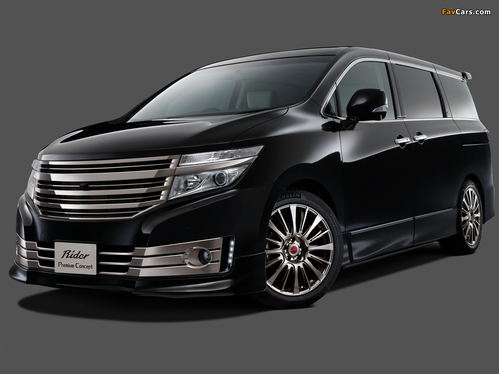 Autech Nissan Elgrand Rider Premium Concept (E52) 2010 pictures (1024 x 768)