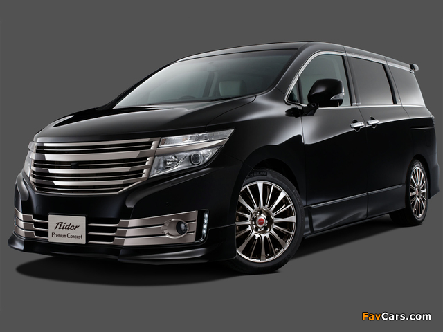 Autech Nissan Elgrand Rider Premium Concept (E52) 2010 pictures (640 x 480)