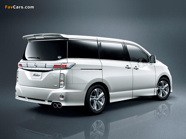 Autech Nissan Elgrand Rider (E52) 2010 wallpapers (640 x 480)