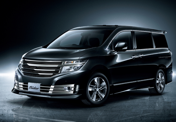 Autech Nissan Elgrand Rider Black Line (E52) 2011 photos