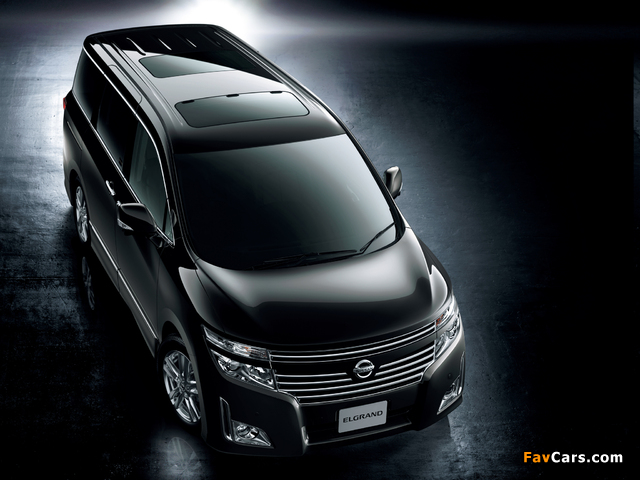 Pictures of Nissan Elgrand Highway Star (E52) 2010 (640 x 480)