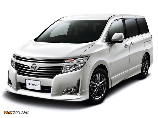 Pictures of Nissan Elgrand Highway Star Urban Chrome (E52) 2011 (640 x 480)