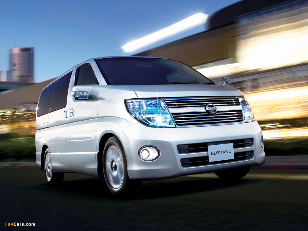 Nissan Elgrand Highway Star (E51) 2002–10 wallpapers (1024 x 768)