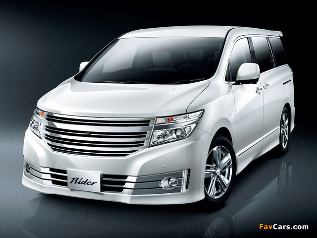 Autech Nissan Elgrand Rider (E52) 2010 wallpapers (640 x 480)