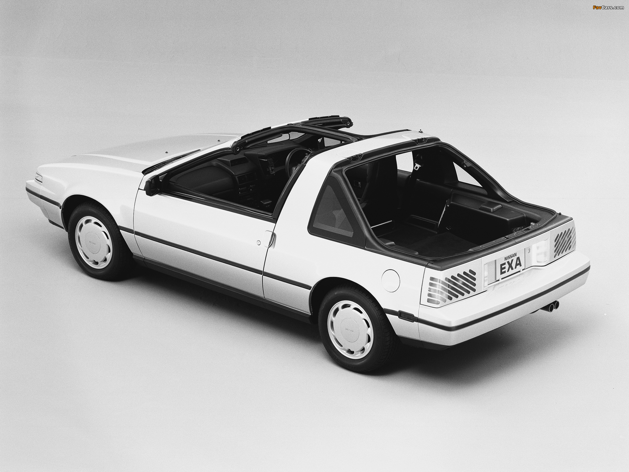 Nissan EXA Coupe Type B (KEN13) 1986–88 pictures (2048 x 1536)