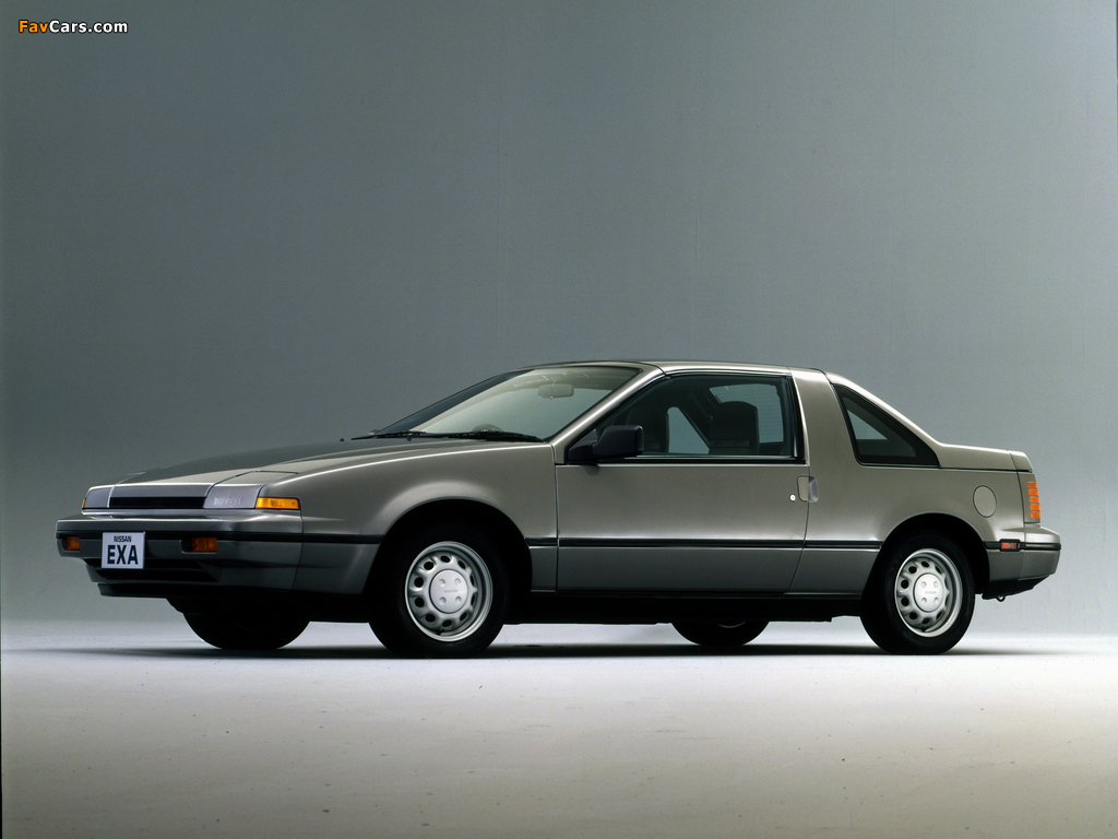 Nissan EXA Coupe Type A (KEN13) 1986–88 wallpapers (1024 x 768)