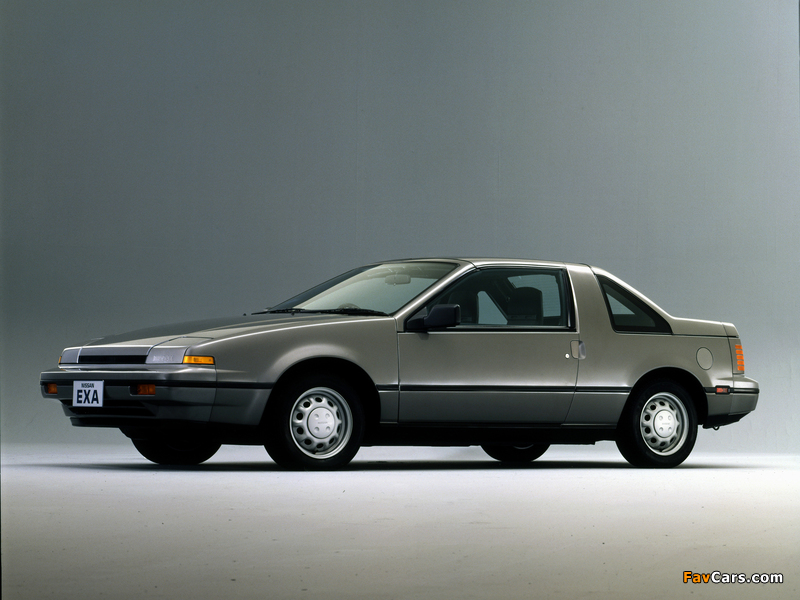 Nissan EXA Coupe Type A (KEN13) 1986–88 wallpapers (800 x 600)