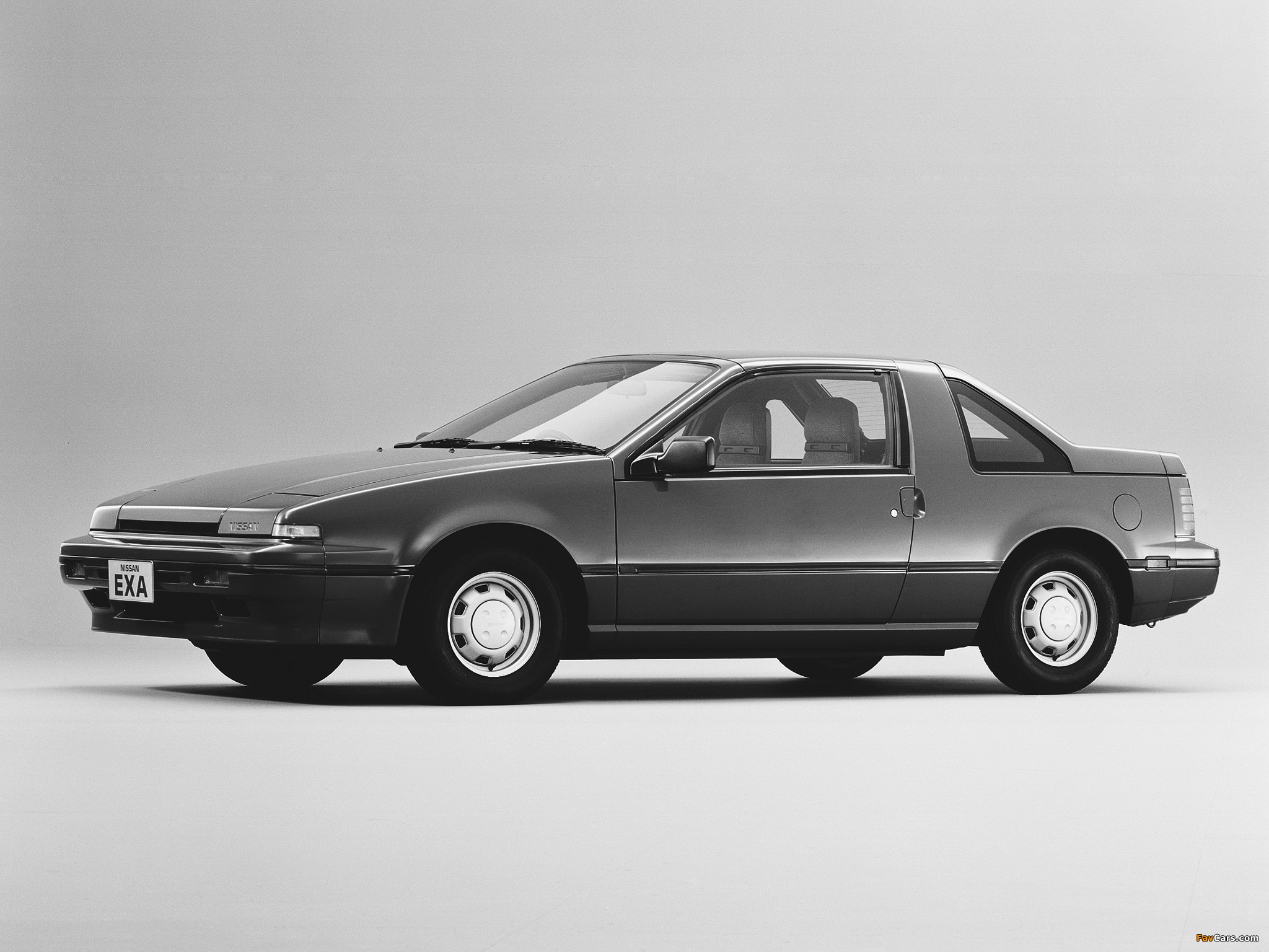Nissan EXA Coupe L.A. version Type X (KEN13) 1988–90 wallpapers (2048 x 1536)