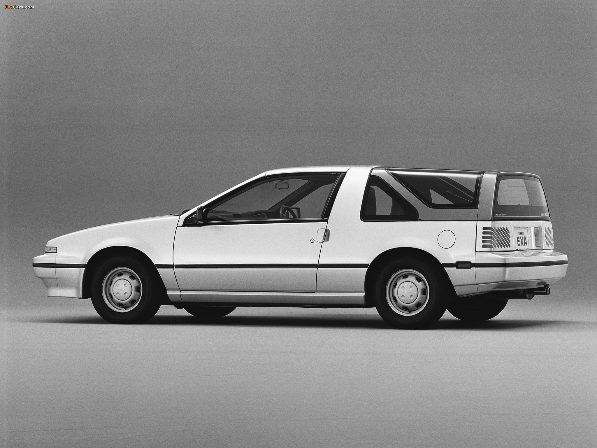 Nissan EXA Canopy L.A. version Type X (KEN13) 1988–90 wallpapers (2048 x 1536)