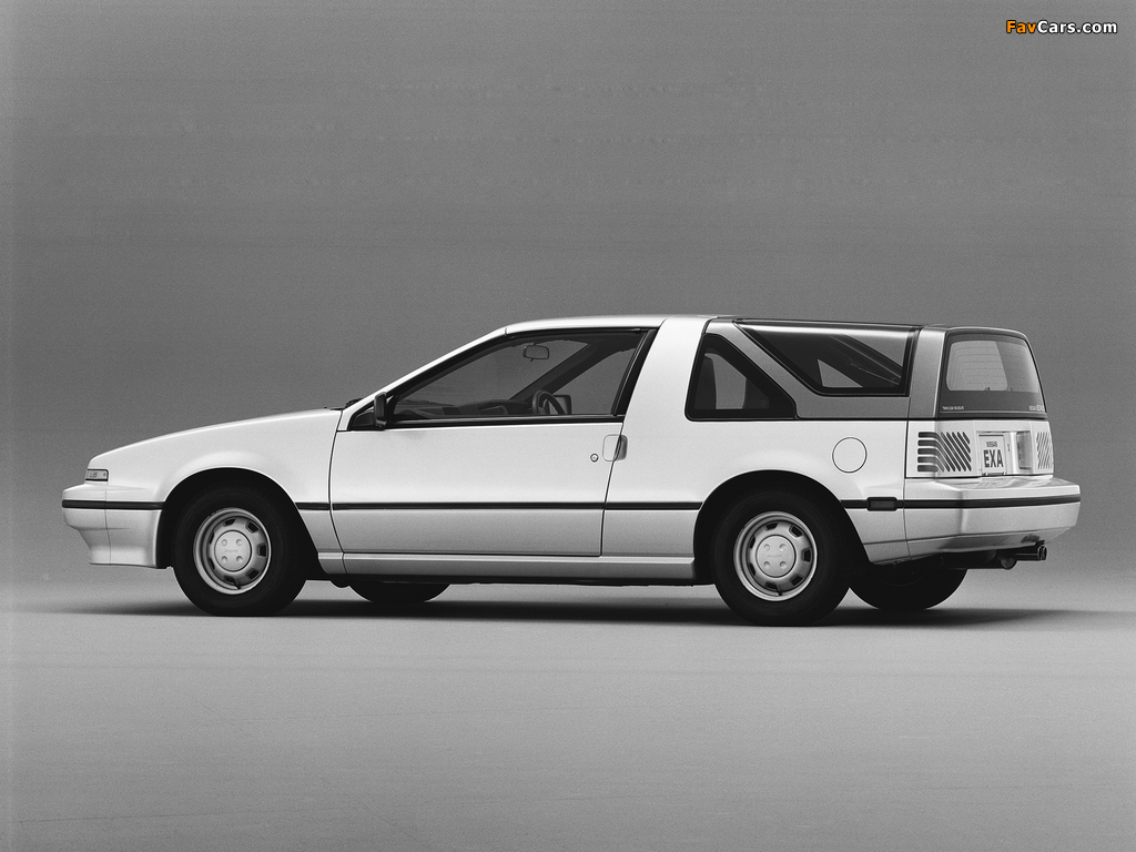 Nissan EXA Canopy L.A. version Type X (KEN13) 1988–90 wallpapers (1024 x 768)