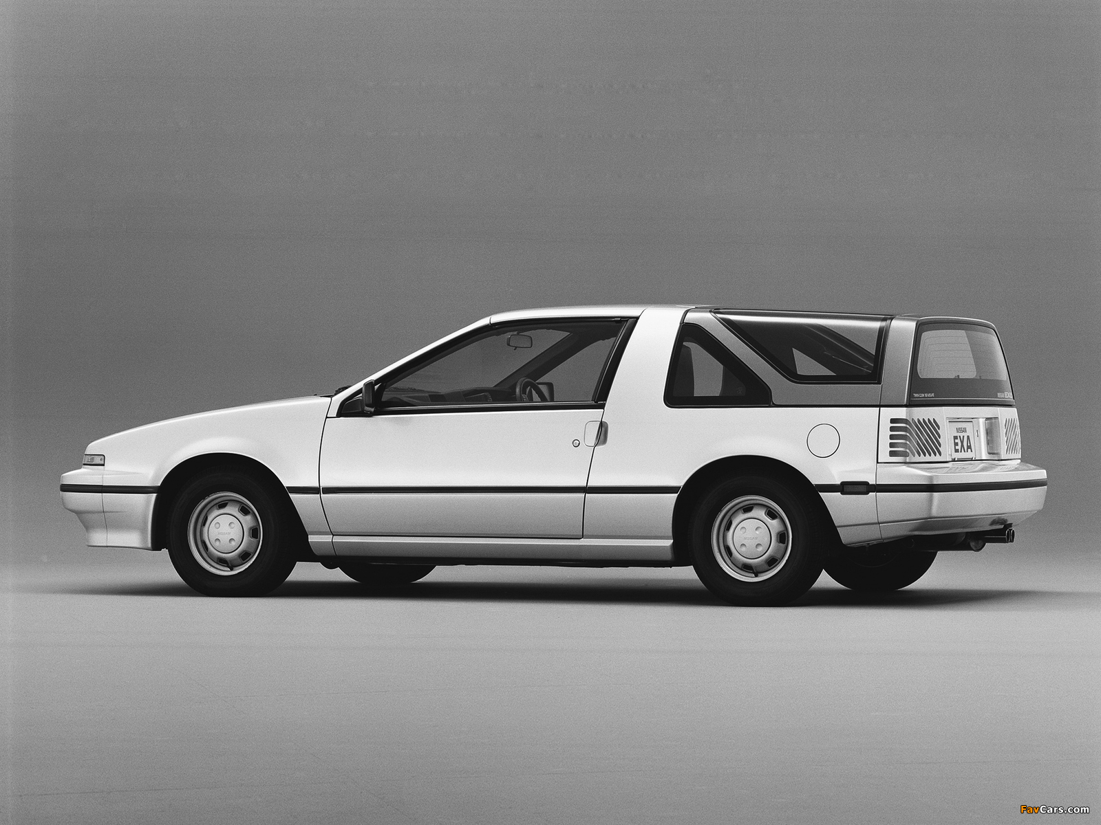 Nissan EXA Canopy L.A. version Type X (KEN13) 1988–90 wallpapers (1600 x 1200)
