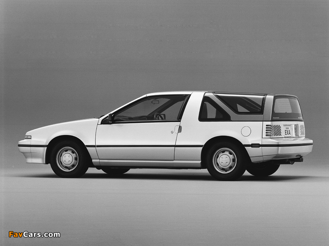 Nissan EXA Canopy L.A. version Type X (KEN13) 1988–90 wallpapers (640 x 480)