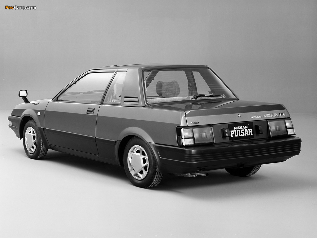 Photos of Nissan Pulsar EXA-E 1500 (N12) 1982–86 (1024 x 768)