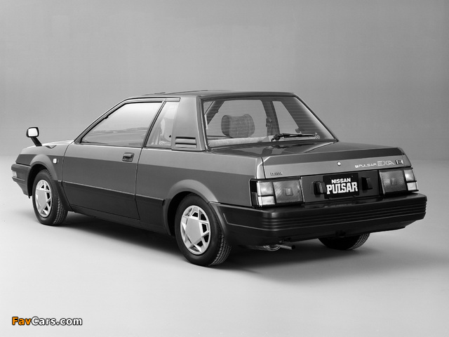 Photos of Nissan Pulsar EXA-E 1500 (N12) 1982–86 (640 x 480)