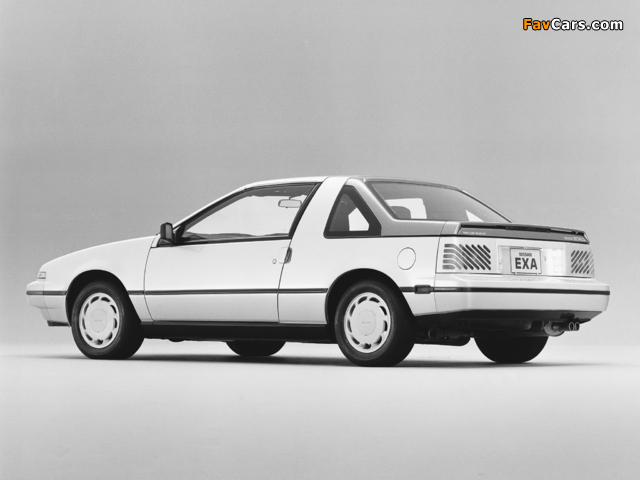 Photos of Nissan EXA Coupe Type B (KEN13) 1986–88 (640 x 480)